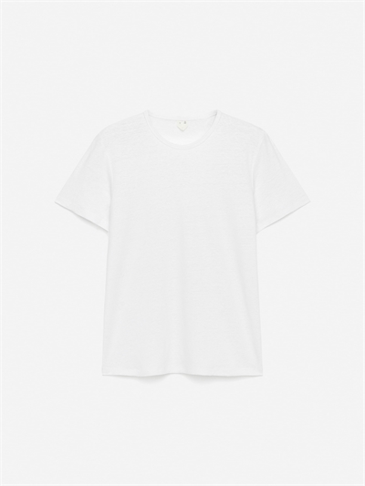 Футболка из льняного бленда 1244064005