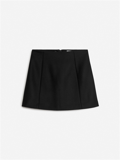 Шерстяная мини-юбка 1125399003