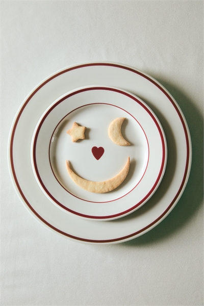 Фарфоровая средняя тарелка 1277909005