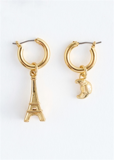 Серьги-обручи с подвесками 1297509001