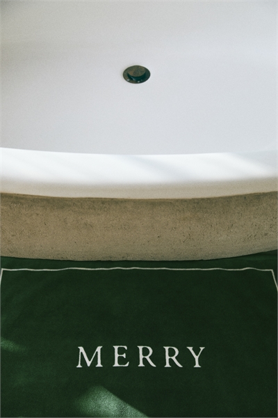 Велюровый коврик для ванной с рисунком 1296618003