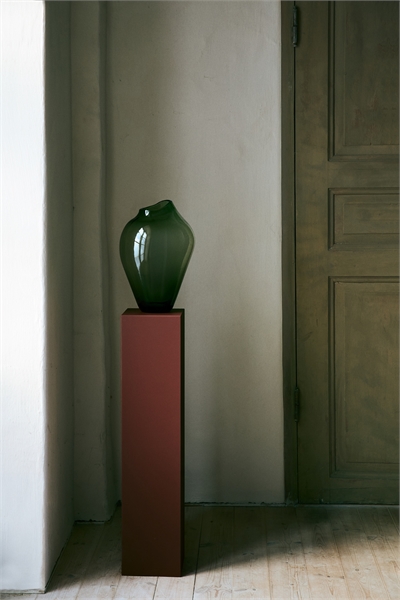 Очень большая асимметричная стеклянная ваза 1299521001