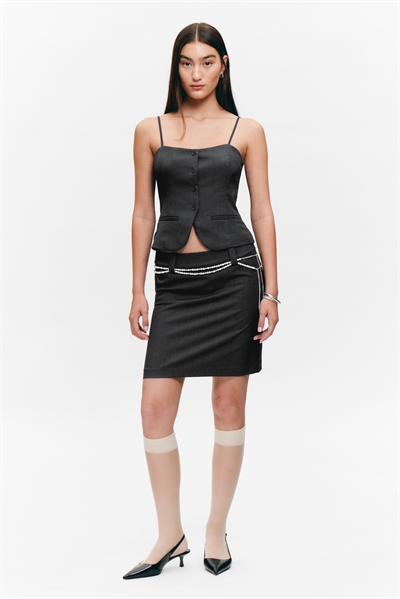 Облегающий костюмный жилет 1300890001