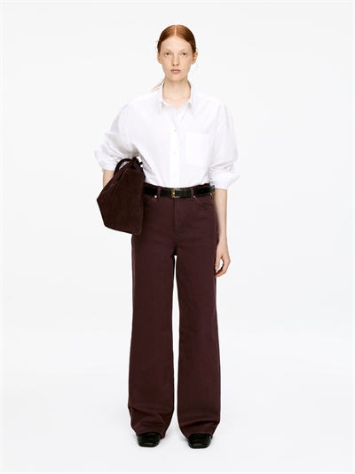 Расклешенные джинсы-стрейч с высоким поясом LUPINE 1230532014