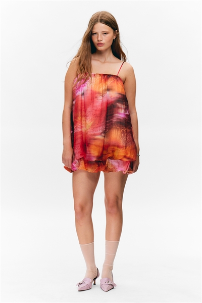 Мини-платье без рукавов с воздушными шарами 1289709003