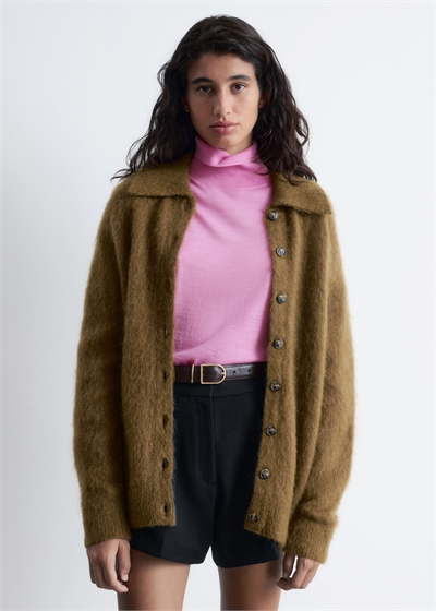 Кардиган оверсайз с начесом 1299633001