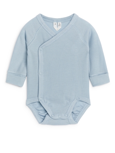 Боди-комбинезон для новорожденных из гладкого риба 1243538003