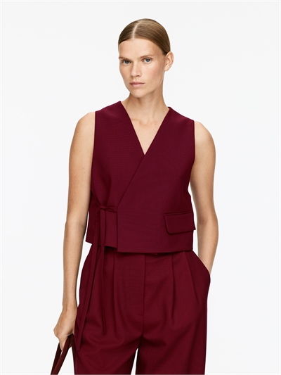 Модульный жилет из шерсти 1268334003