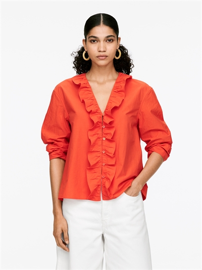 Блузка с оборками 1304013002