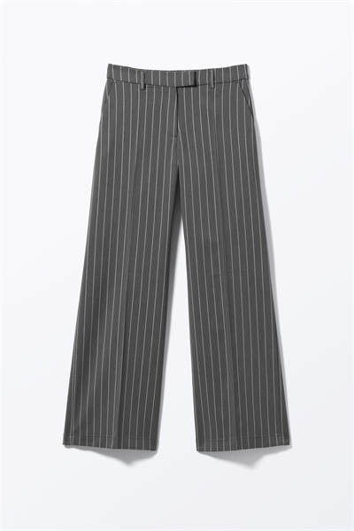 Плиссированные костюмные брюки с низкой талией 1266289007