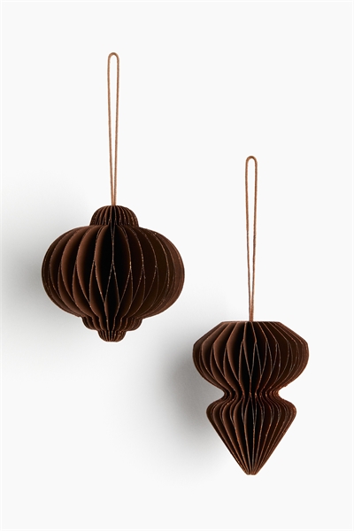 Бумажные рождественские украшения 2 шт. 1293863008