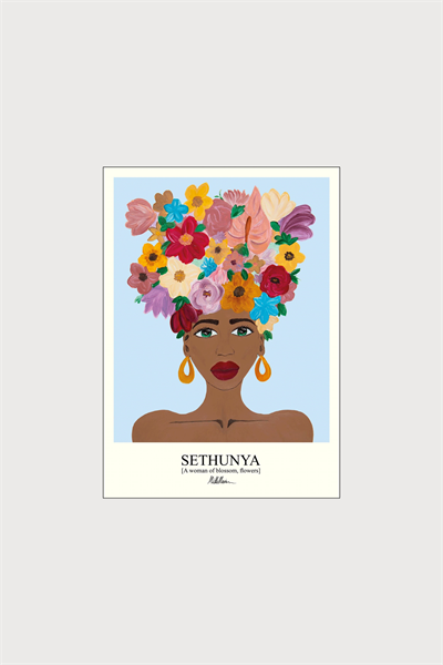 Morais Artworks - Sethunya - Blue 1204492001