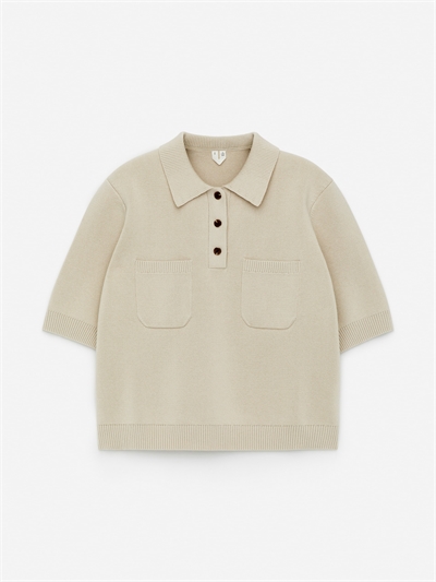 Хлопковая футболка поло 1281821001