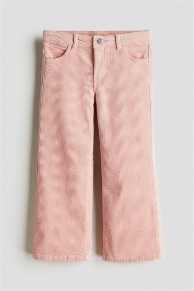 Широкие вельветовые брюки 1240334002