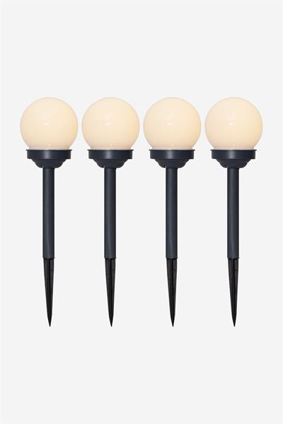 Глобус для освещения болларда на солнечных батареях, 4 шт. 1230022001