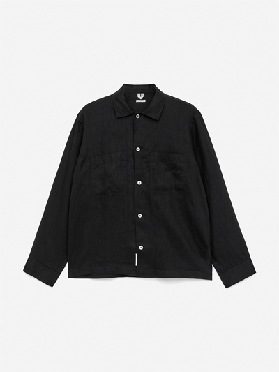 Расслабленная льняная рубашка 1283004002