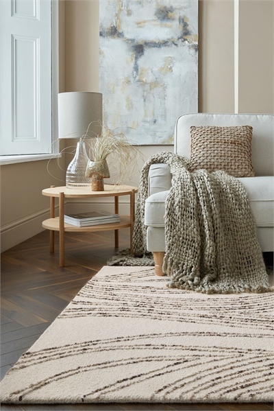 Шерстяной ковер Abstract Swirl 1253715001