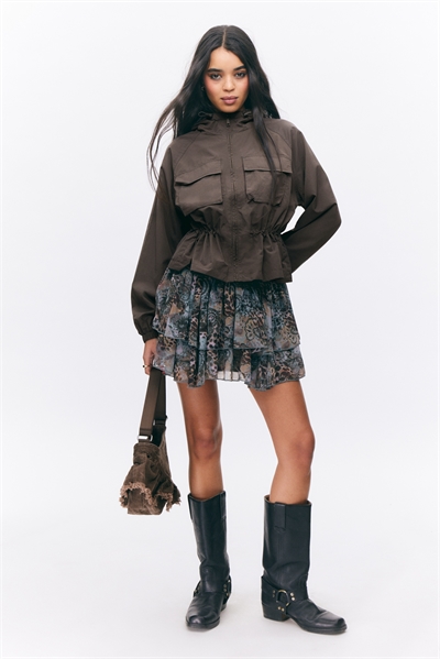 Нейлоновая куртка-ветровка 1269225001