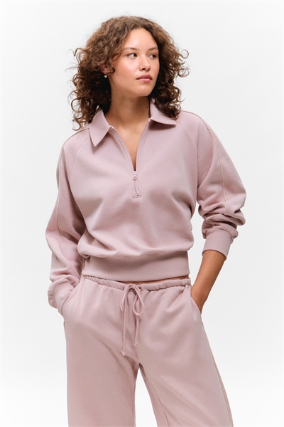 Свободная толстовка-поло на молнии 1305671003