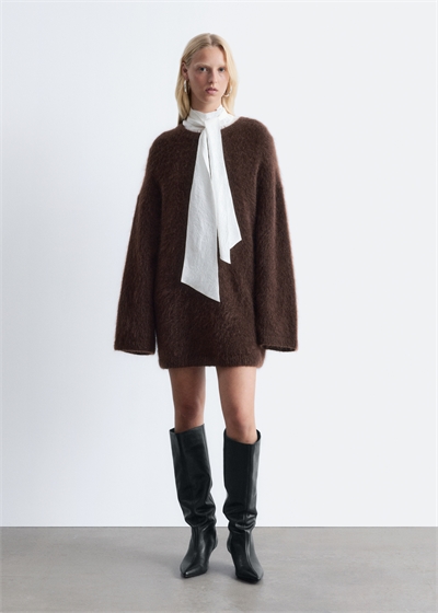 Кожаные сапоги до колена на каблуке 1289293001