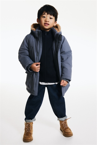 Водоотталкивающая парка с мягкой подкладкой 1293485001