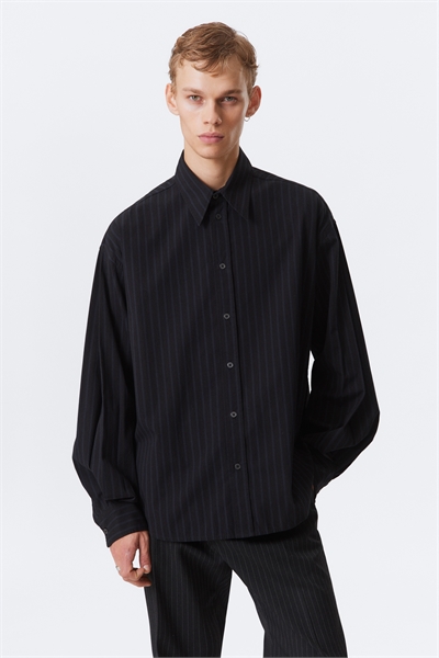 Рубашка из поплина Oversized 1300886001