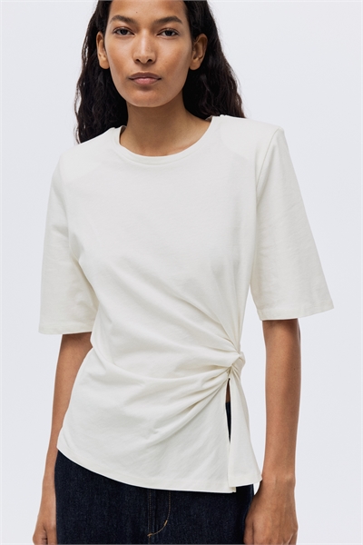 Футболка с деталью "твист 1305877002