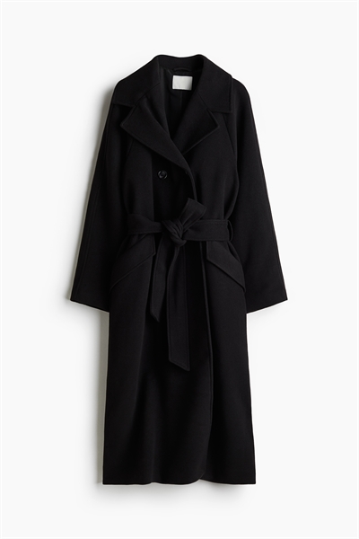 Пальто с завязывающимся поясом 1235321001
