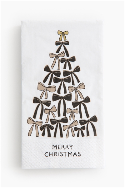 Бумажные салфетки в упаковке 15 штук 1222440043