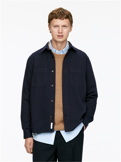 Оверсайз из хлопковой саржи 0984994002