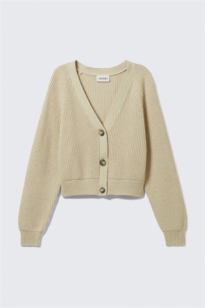 Мохнатый обрезанный кардиган 1006483055