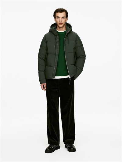 Пуховик из переработанного пуха 1002466013