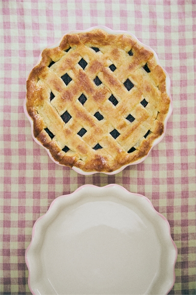 Круглое блюдо для духовки из керамики 1289219002