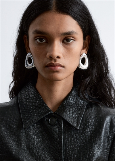 Скульптурные серьги Chunky 1292697002