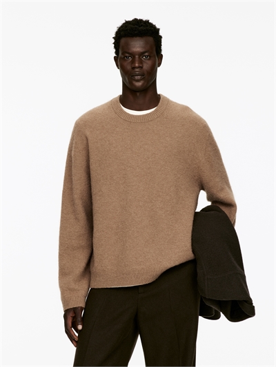 Джемпер из смеси альпаки и шерсти 1250004005