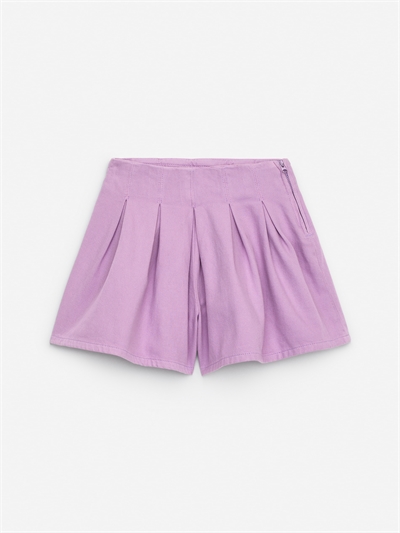 Хлопковая юбка-шорты 1259703003