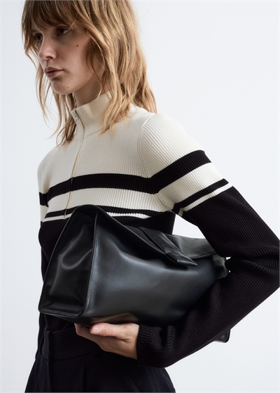 Клатч из мягкой кожи 1294530009