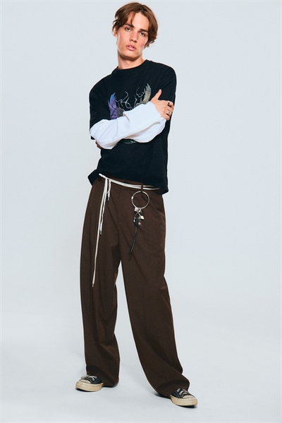 Свободные костюмные брюки Uno 1027734044