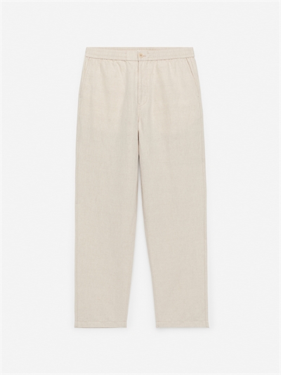 Брюки из льняной смеси 1273324001