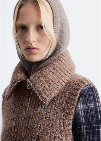 Облегающий кашемировый капюшон 1178623003