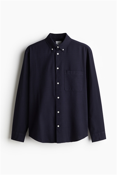 Текстурированная рубашка Regular Fit 1251263002