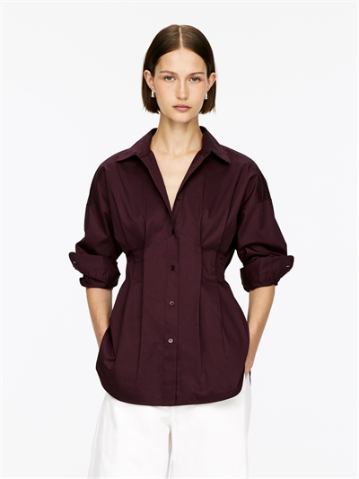 Плиссированная блузка 1297123003