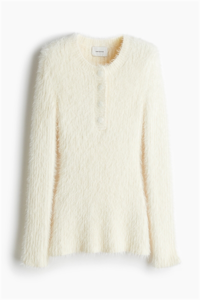 Джемпер с пушистой вязкой 1259103001