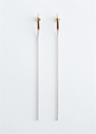 Серьги-каффы на длинной цепочке 1296655001