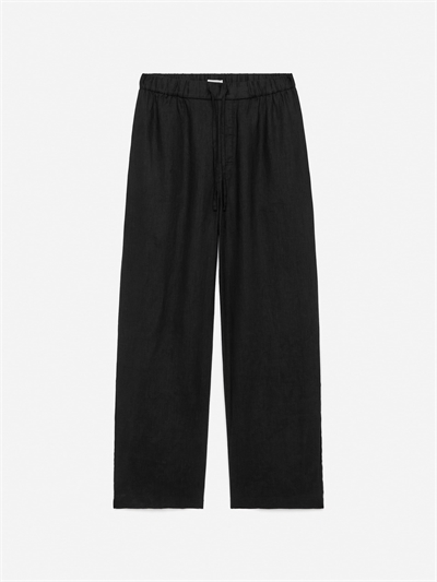 Расслабленные льняные брюки 1282842002