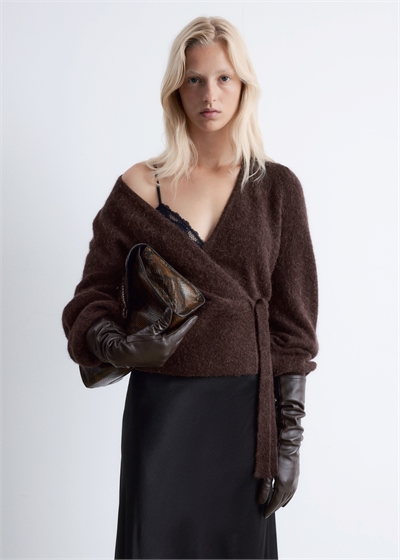 Кардиган из мохеровой смеси 1187828015