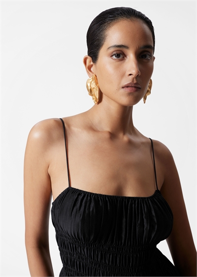 Серьги в форме неправильного диска 1272231001