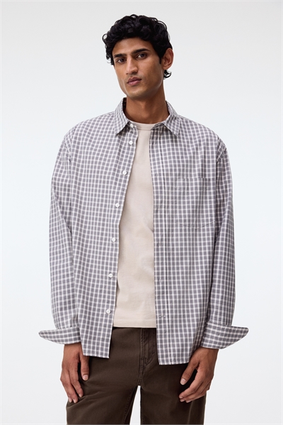 Хлопковая рубашка Relaxed Fit 1289782001