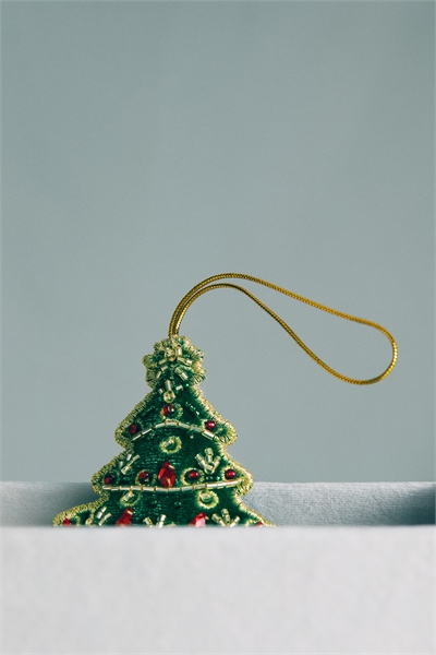 Украшенное елочное украшение 1198476018