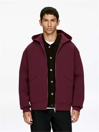 Толстовка на молнии из скубы 1302075008